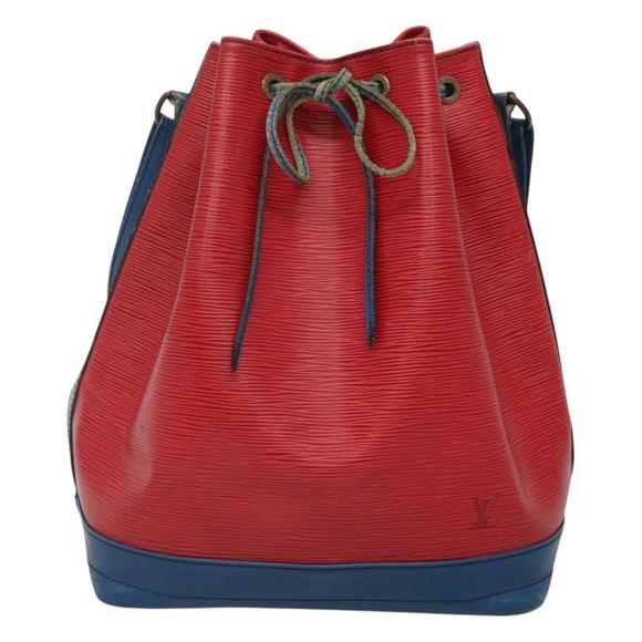 Louis Vuitton Noé Red Leather shoulder - Picture 1 of 10